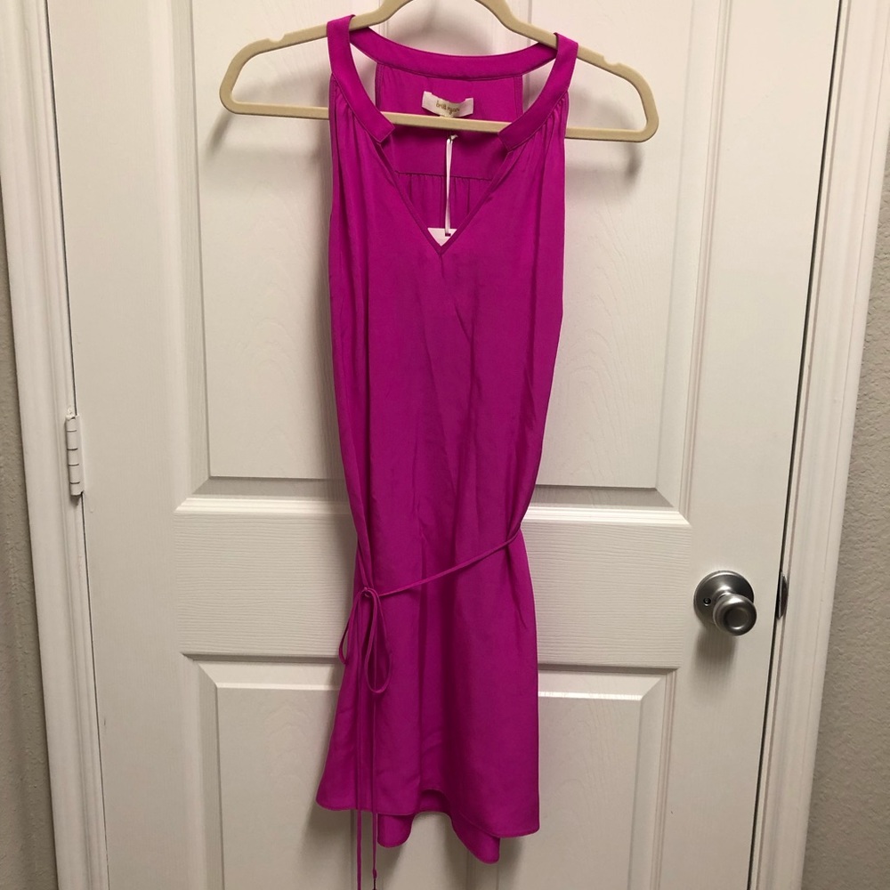 Britt Ryan Flamingo Tie Dress